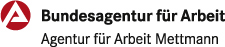 Logo Agentur für Arbeit Mettmann